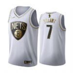 Brooklyn Nets Jersey | Camiseta Kevin Durant  Blanca | White Edition #7 Platinum