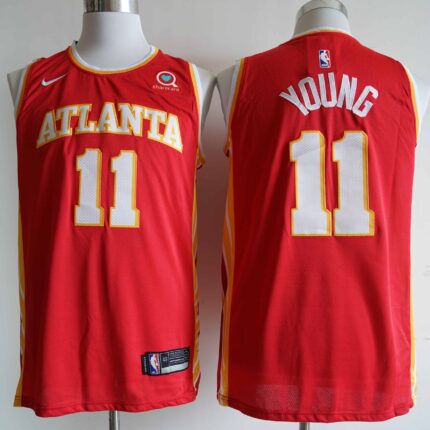 Atlanta Hawks | Trae Young | White, Red | Edition #11