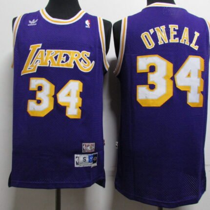 Camiseta Los Angeles Lakers | Shaquille O'Neal Jersey Púrpura |  Purple Edition #34