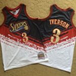 Camiseta Authentic | Allen Iverson jersey | independent swingman dense embroidery Edition#3